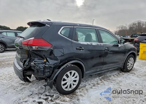 2017 Nissan Rogue S из США, поврежденный, VIN KNMAT2MV4HP608491